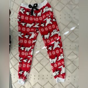 Coca-Cola fleece pajama pants